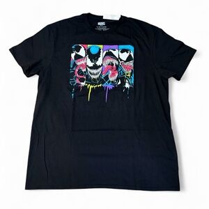 Marvel Venom Black Graphic Tee - Men- XL